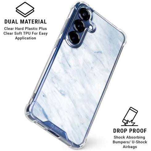Blue Marble Galaxy S25 Clear Case